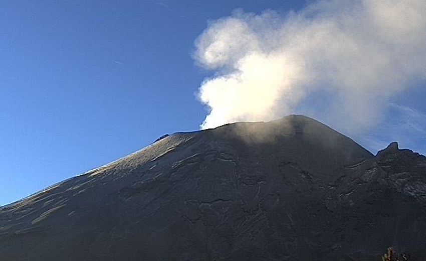 Popocatepetl Yanardağı’nda patlama