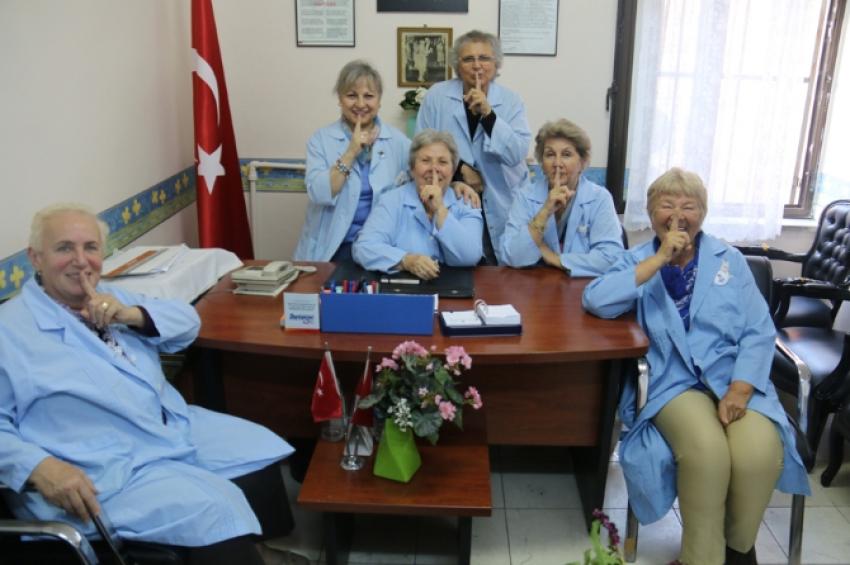 Onlar kanser hastalarının ’Mavi Melekler’i