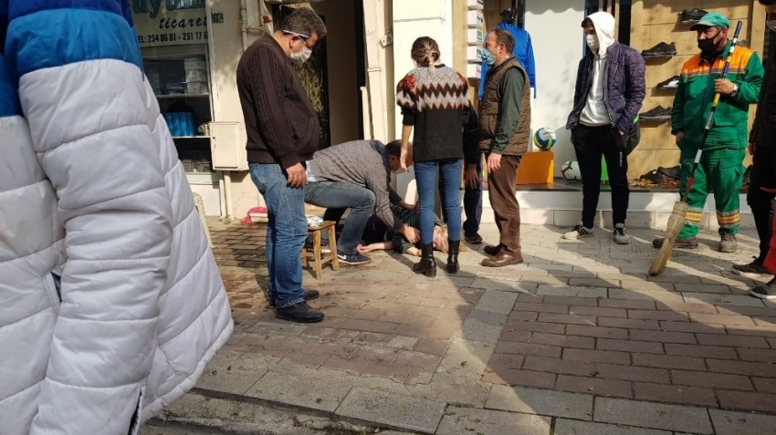 Bursa’da beton zemine çakılan kadın ağır yaralandı 