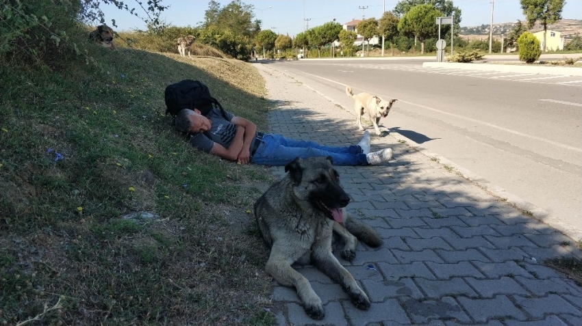 Can dostlarından ’ibretlik’ hareket