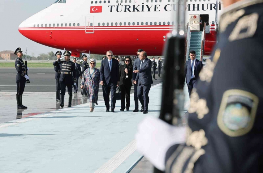 Cumhurbaşkanı Erdoğan, Özbekistan’da