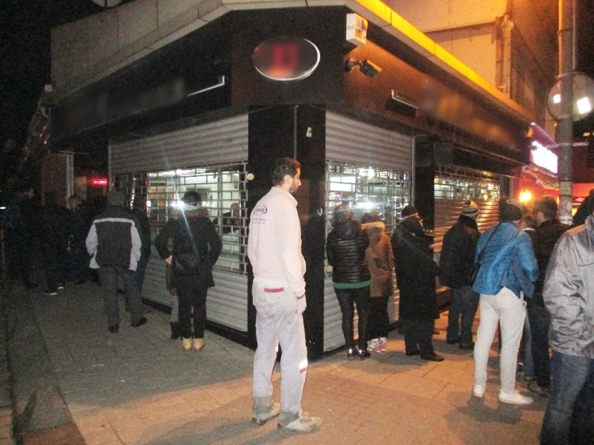 Beykoz’da soyguncu baltayı taşa vurdu