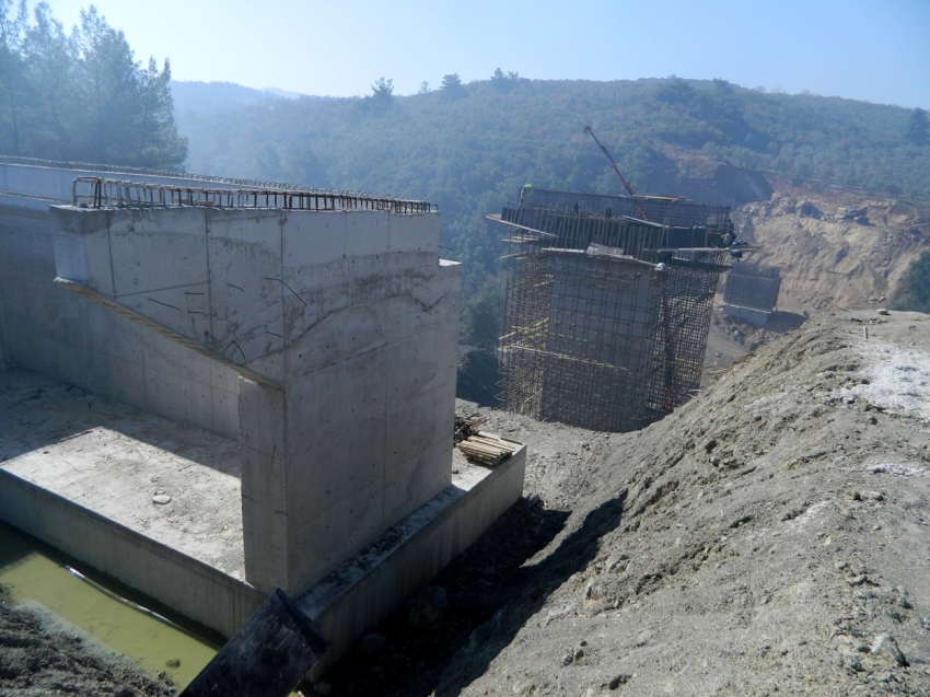 Mudanya-Gemlik çevre yolunda çalışmalar hızlandı