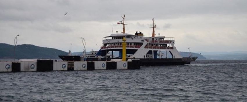 Çanakkale'de feribot arızası