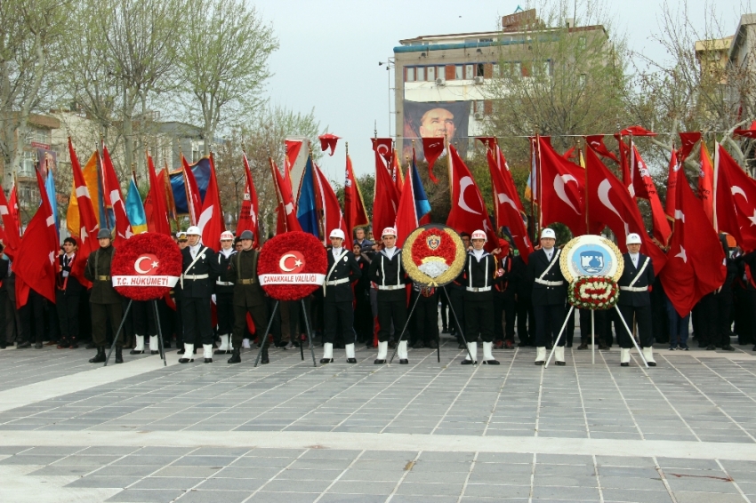 Çanakkale Zaferi törenleri başladı