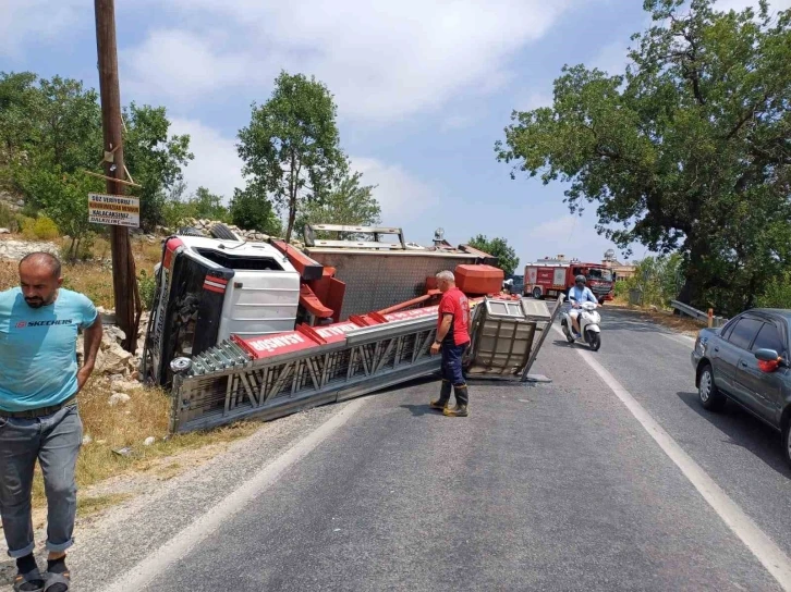 Çamlıyayla yolunda kaza: 1 yaralı
