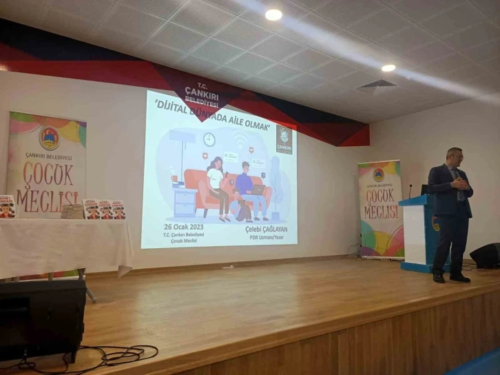 Çankırı’da "Dijital Dünyada Aile Olmak" semineri
