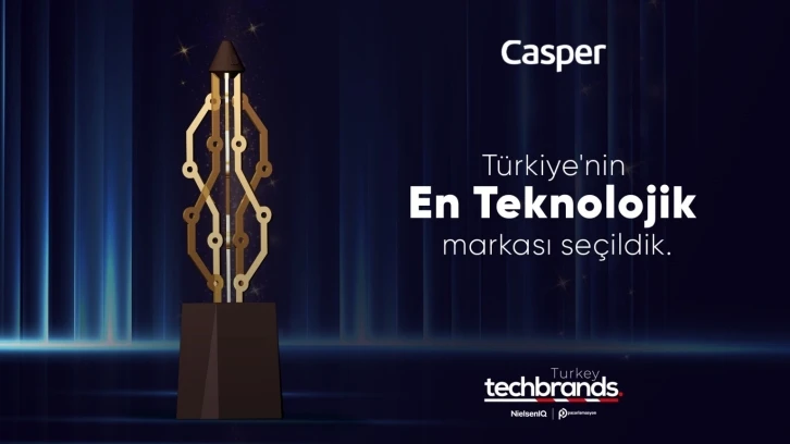 Casper ‘En Teknolojik Bilgisayar Markası’ ödülünü aldı
