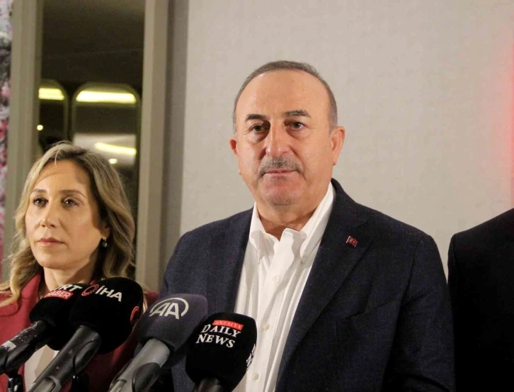 Çavuşoğlu: "Aşağılık, ırkçı, nefret suçu içeren bir eylem olur"
