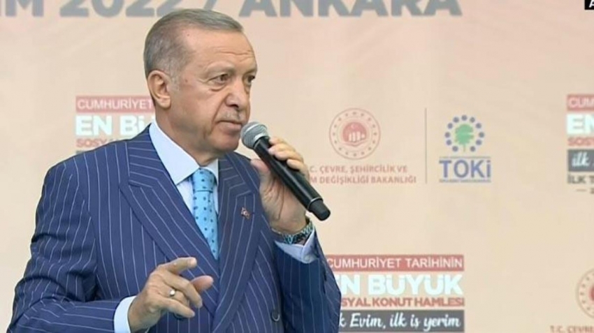 Erdoğan'ın "İlk Evim İlk İşyerim Projesi" temel atma töreninde verdiği önemli tarih