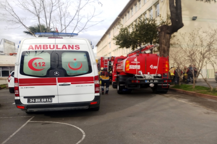 İstanbul’da okulda çıkan yangın korkuttu