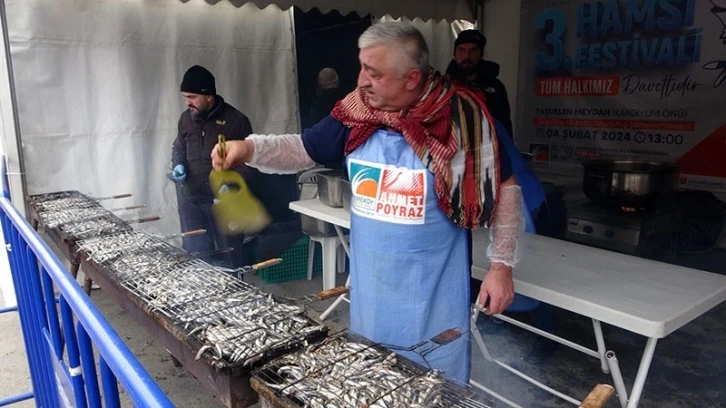 Çekmeköy’de 5 ton hamsi, horon ve doyasıya eğlence
