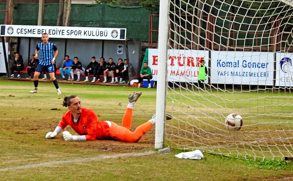 Çeşme Belediyespor evinde 4-1 mağlup
