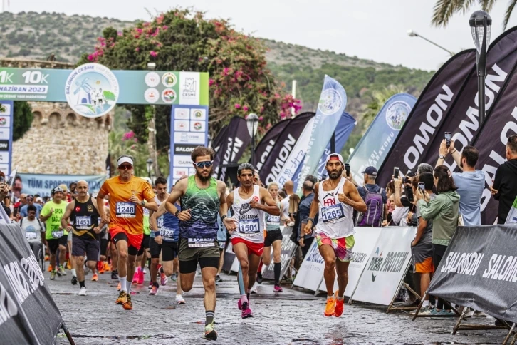 Çeşme’de yarı maraton heyecanı
