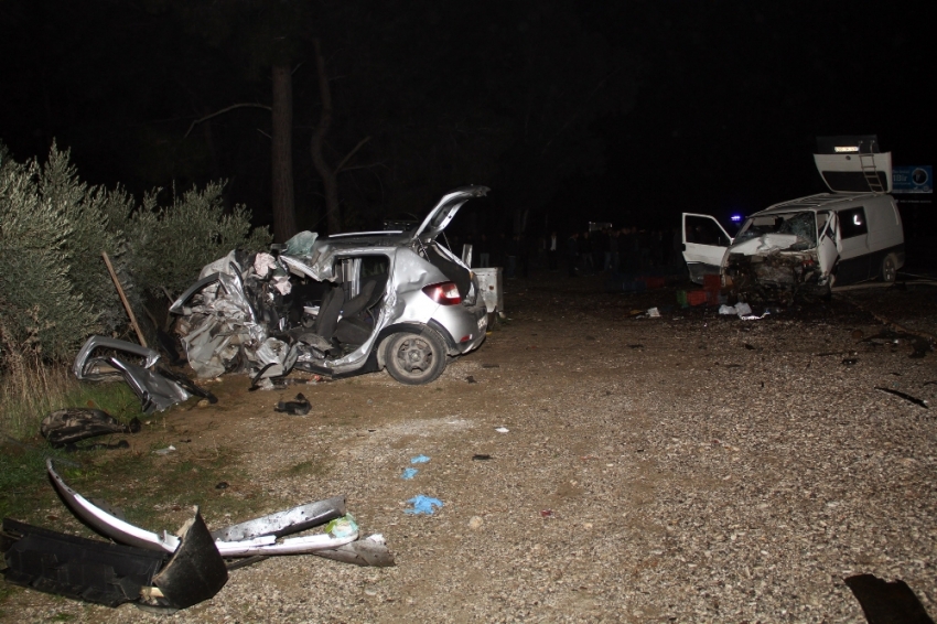 Muğla’da feci kaza: 2 ölü, 2 yaralı