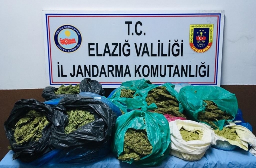 22 kilo esrar ele geçirildi