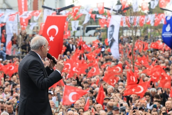 Kılıçdaroğlu "Demokrasi, adalet, hak, hukuk için mücadele edeceğiz'