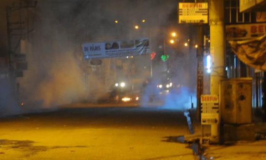 Cizre'de olaylı gece!