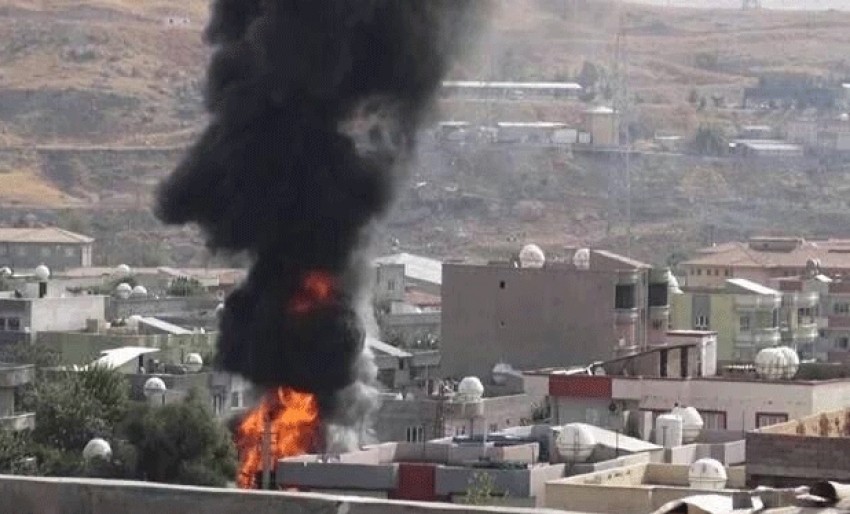 İşte Cizre'deki yangının detayları