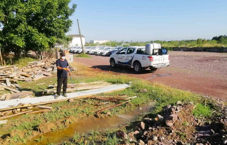 Çiftlikköy’de yaz sezonu ilaçlamaları sürüyor
