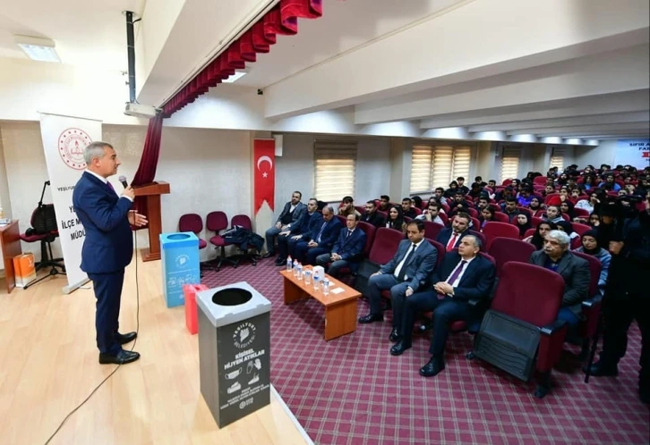 Çınar: “Doğayı korumak tüm insanlığın ortak vazifesidir”
