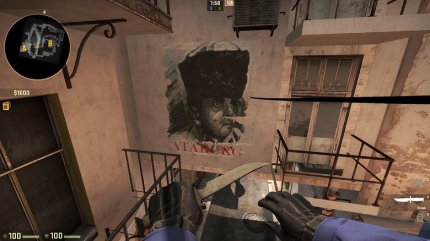 Counter Strike'da çirkin oyun haritası