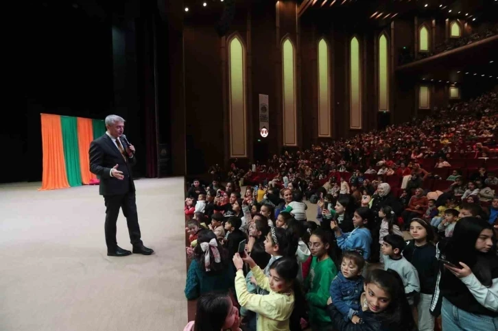 Çocuk şenliğine yoğun ilgi
