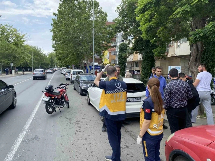 Çorlu’da trafik kazası: 2 yaralı
