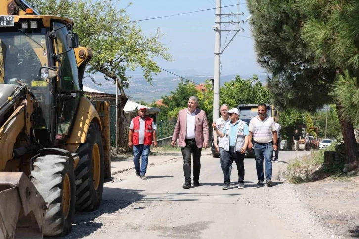 Çubuklu’daki doğal gaz altyapısında çalışmaların ilk etabı tamam
