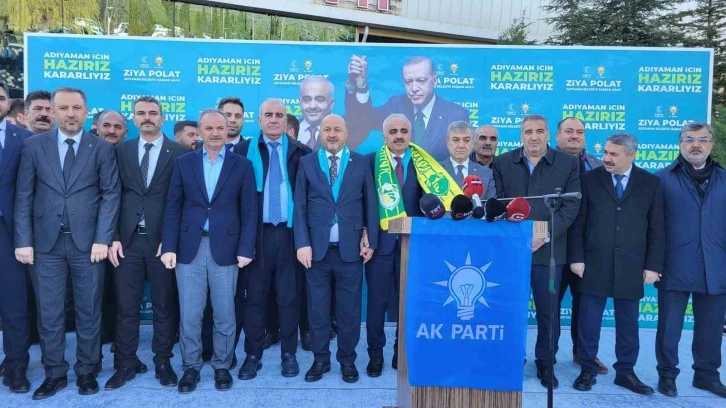 Cumhur İttifakı ve AK Parti Adayı Ziya Polat’a coşkulu karşılama
