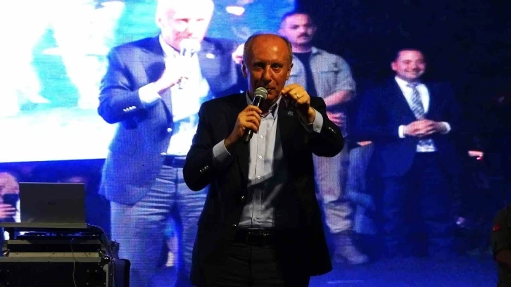 Cumhurbaşkanı adayı İnce: "Uğraştıkları şeye bak, Muharrem İnce çekil"
