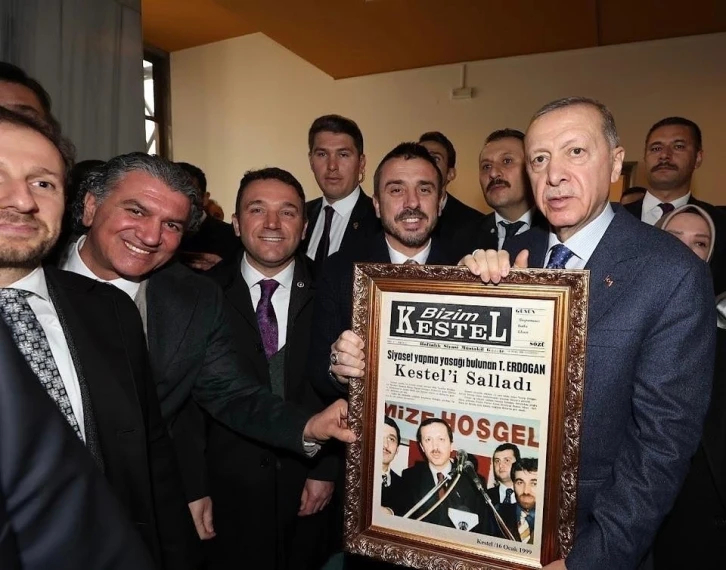 Cumhurbaşkanı Erdoğan’a 24 yıllık sürpriz