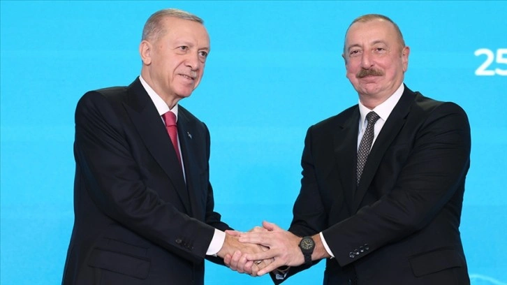 Cumhurbaşkanı Erdoğan, Azerbaycan Cumhurbaşkanı Aliyev'in doğum gününü kutladı