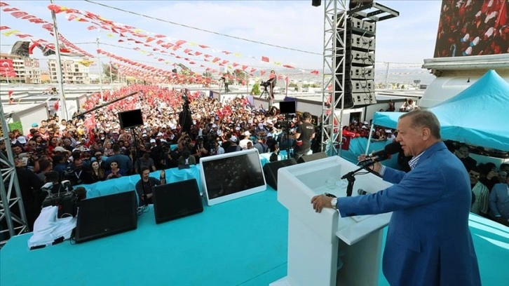 Cumhurbaşkanı Erdoğan, Hatay Halk Buluşması programında konuştu