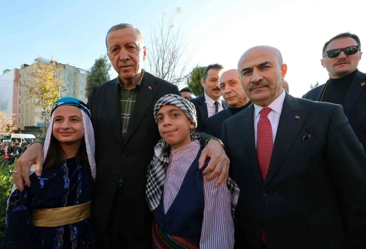 Erdoğan, Mardin Valiliğini ziyaret etti