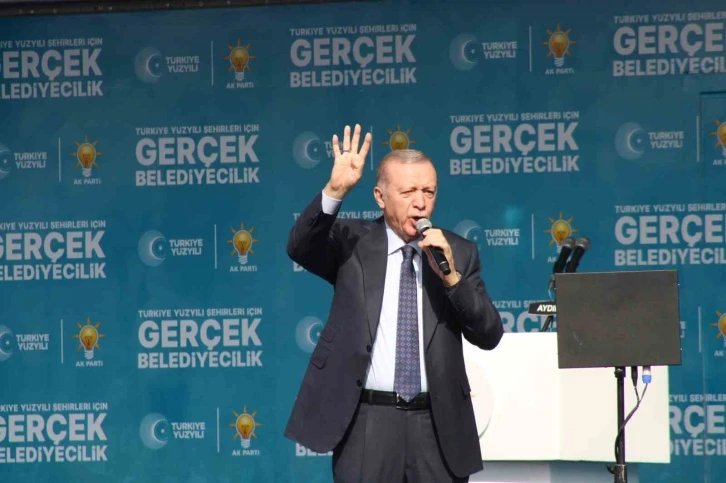 Cumhurbaşkanı Erdoğan: "Belediyecilikte bizimle yarışacak kimse yok"