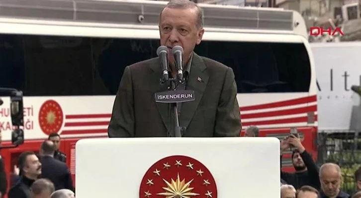 Cumhurbaşkanı Erdoğan: Tam kapasite sahadayız 