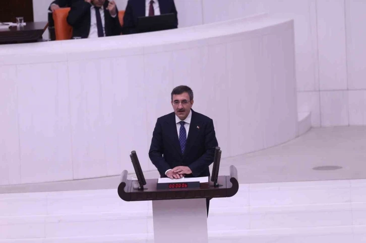 Cumhurbaşkanı Yardımcısı Yılmaz, TBMM Genel Kurulunda 2024 yılı bütçesi sunumunda konuştu
