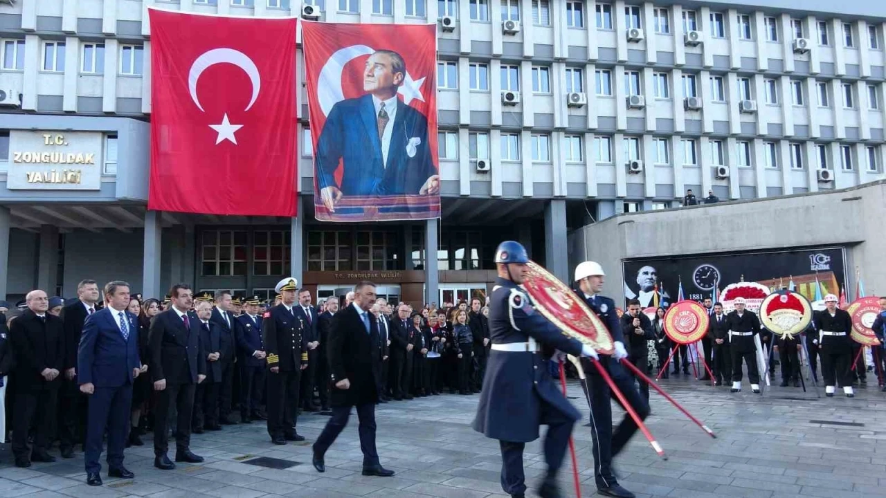 Cumhuriyetin ilk vilayeti Zonguldak, Atatürk’ü andı
