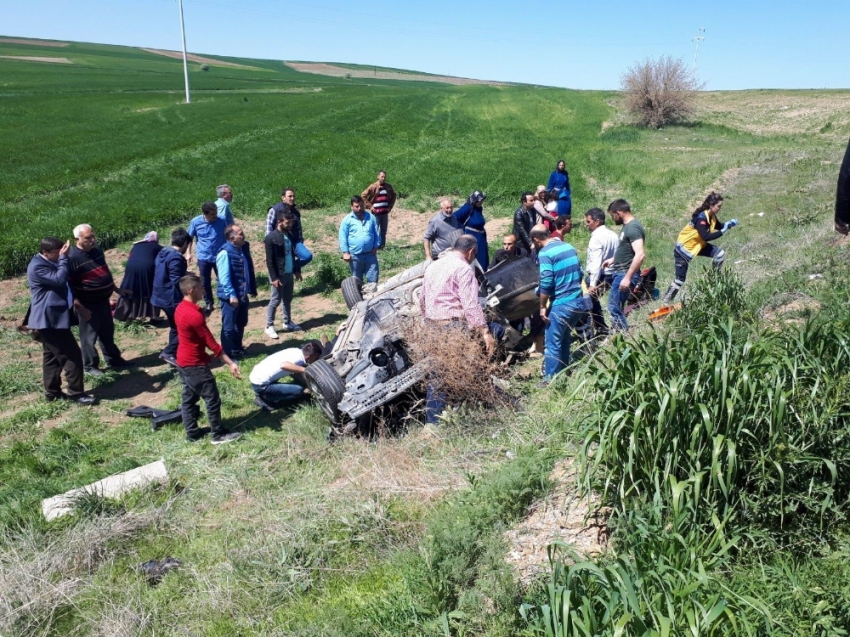 Düğün yolunda kaza: 10 yaralı