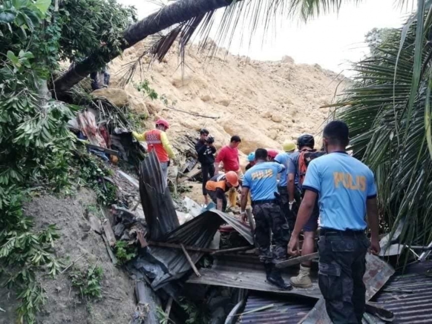 Filipinler’deki toprak kaymasında bilanço artıyor