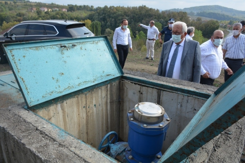 Posbıyık vantuza kilit vurup suyu koruma altına aldı