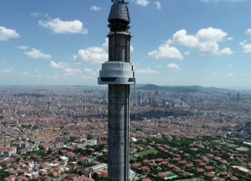 Çamlıca Kulesi’nin restoranı tamamlandı