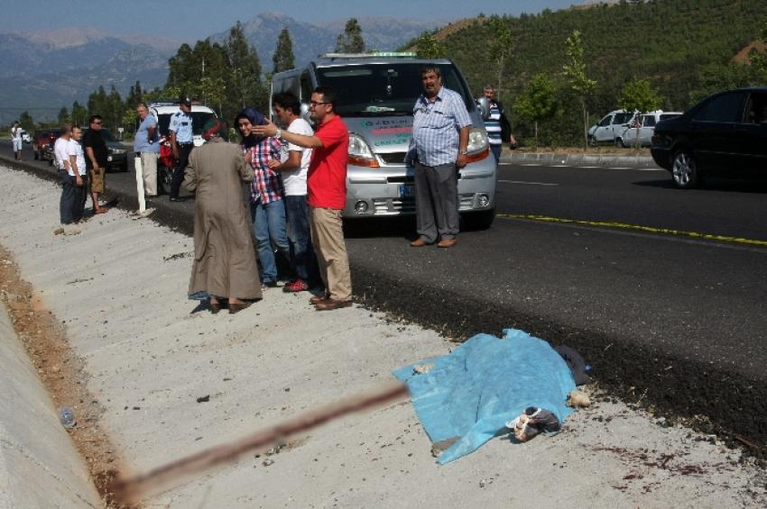 Baba ile oğlunu ayıran kaza