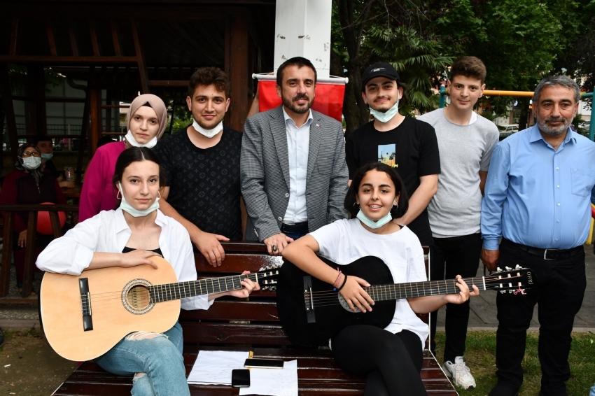 Kestel’in dört bir yanından müzik sesleri yükseldi