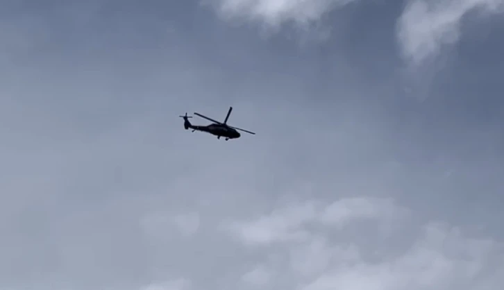 Dağda attan düşen kadın helikopterle hastaneye kaldırıldı
