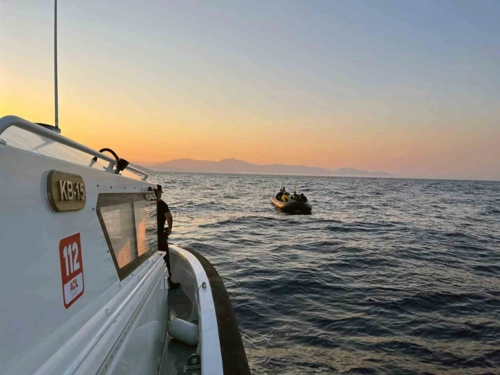 Dalaman’da 18 düzensiz göçmen kurtarıldı
