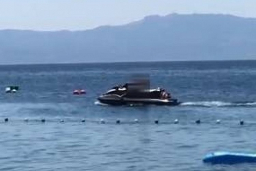 Bursa'da jet ski ile kadınlara taciz