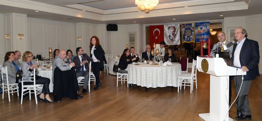 Demirtaş Rotary Meslek Ödülü Behiç Ak’a verildi