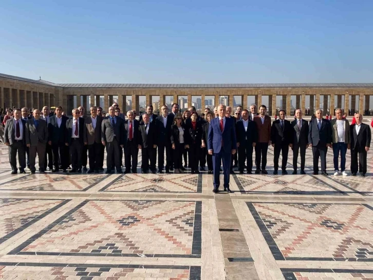 Denizli Belediye Başkanı Zolan’dan Anıtkabir’e ziyaret
